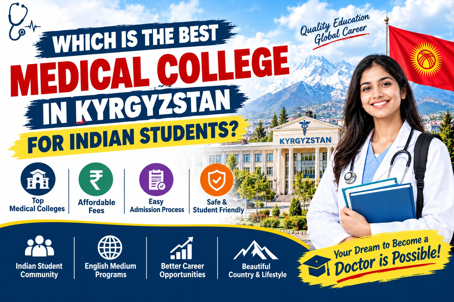 Which Is the Best Medical College in Kyrgyzstan for Indian Students?